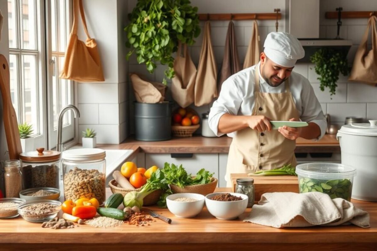 Sustainable and Zero-Waste Cooking