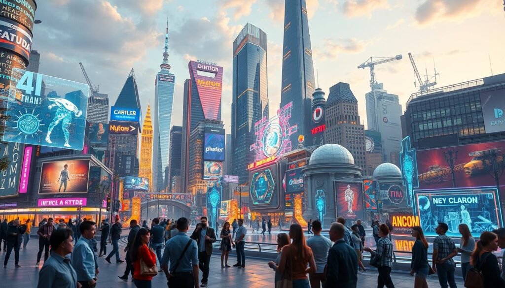 AI for AR content generation