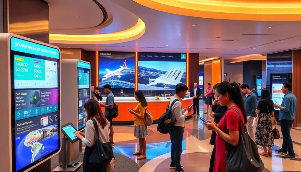 AI in hotel and flight bookings