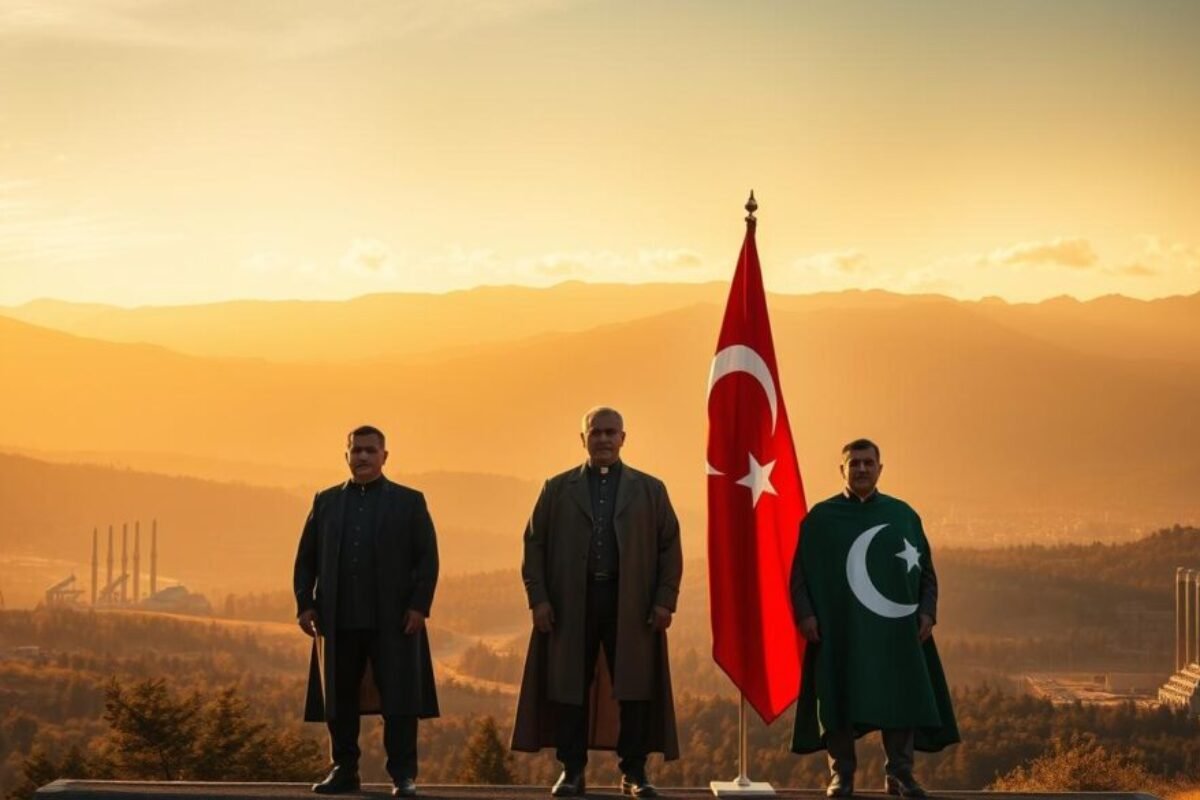 The "Three Brothers" Axis